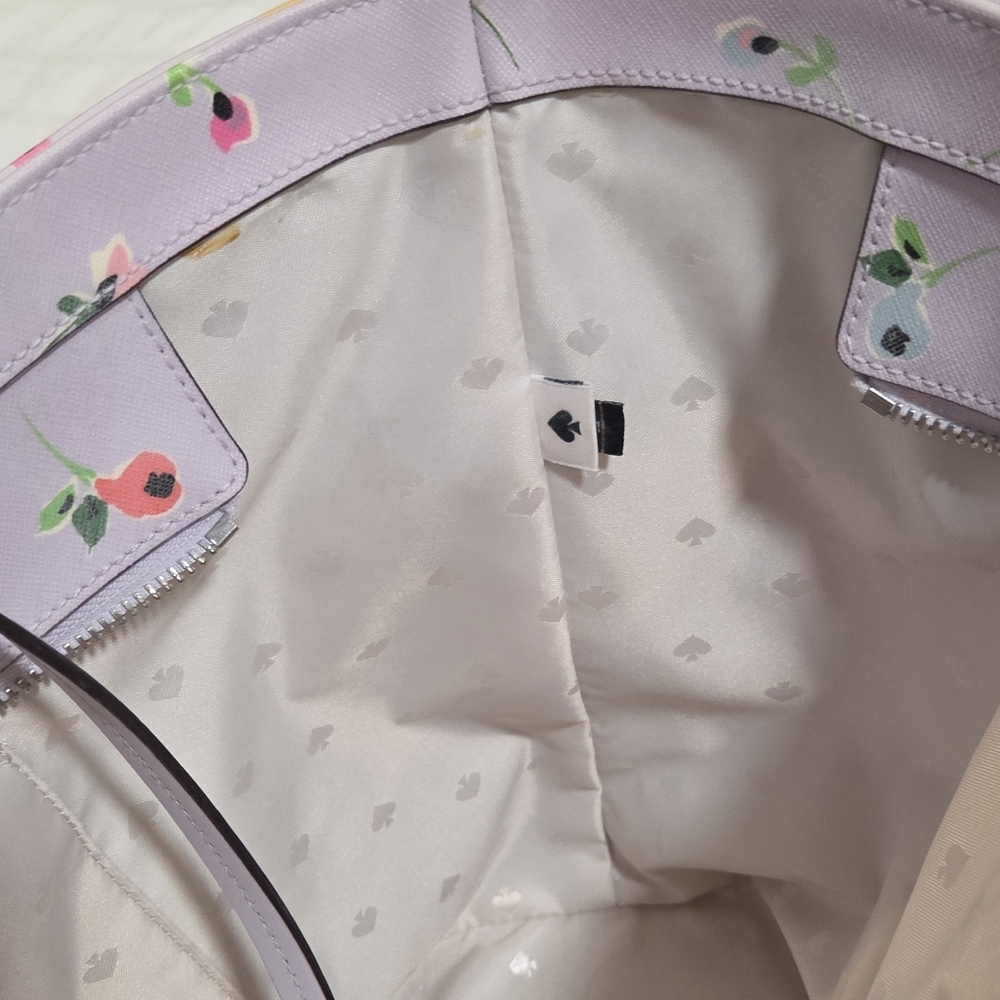 kate spade Lilac Floral Print Tote - Picture 12 of 13